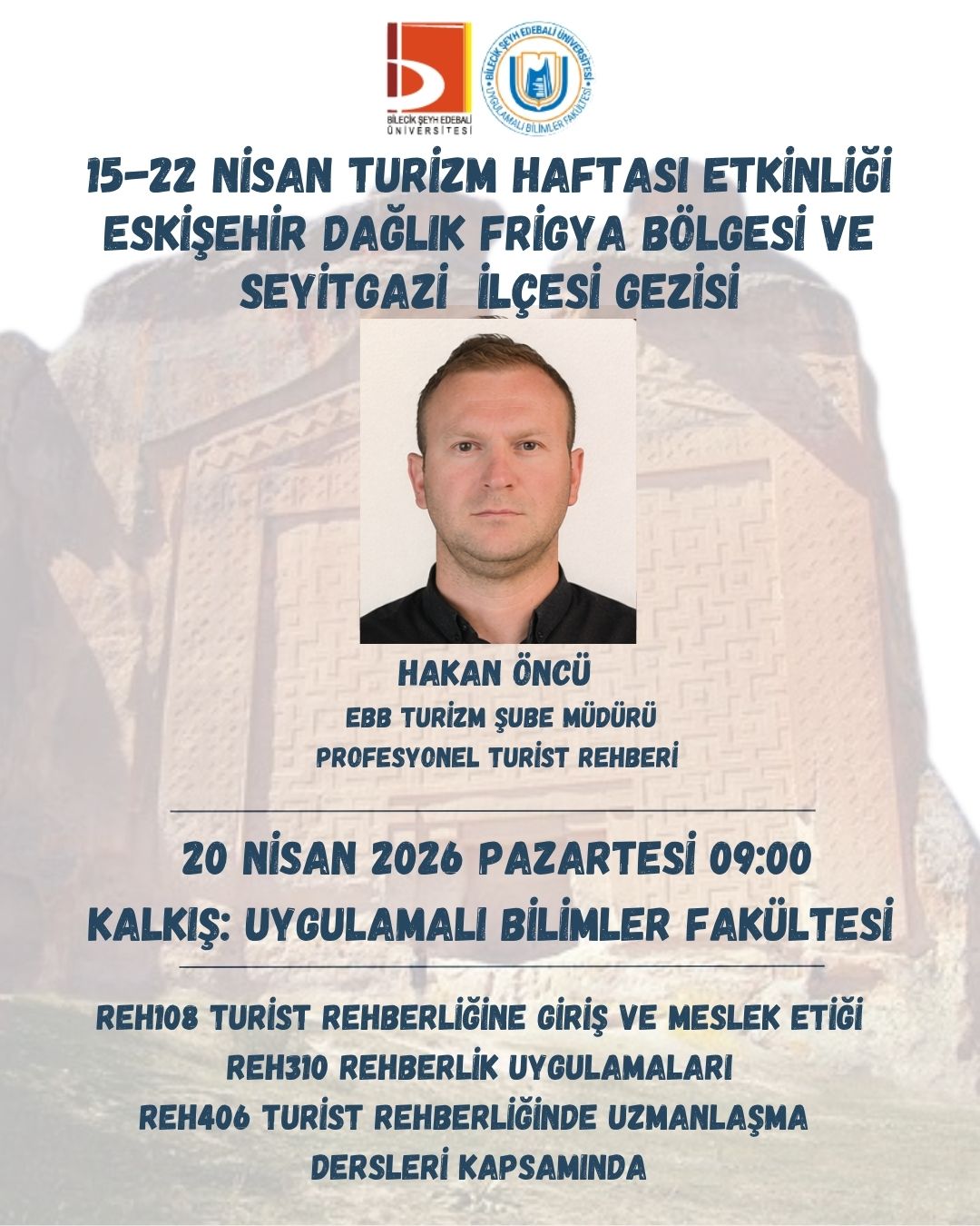  Eskişehir Dağlık Frigya Bölgesi ve Seyitgazi Gezisi